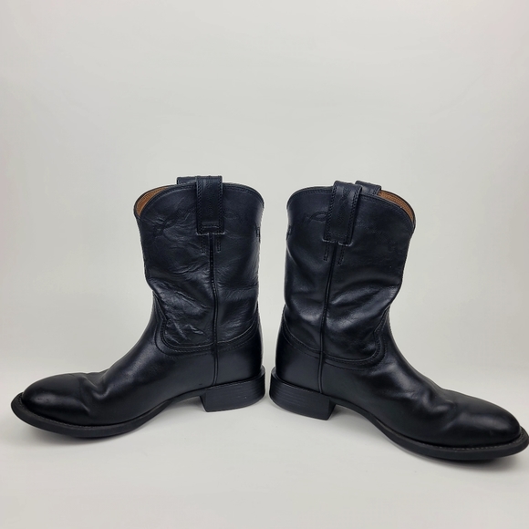 Ariat Black Heritage Roper Boots style 1002280 size 8D - Picture 4 of 14
